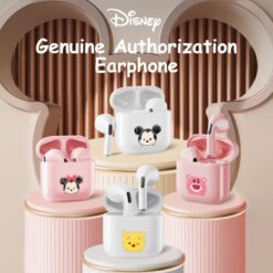 Disney F12 Bluetooth Earphones TWS Wireless Noise Reduction Headphones Sport Headset HiFi Stereo Sound Gaming Earphones